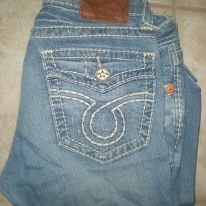 BIG STAR Brand Jeans   NWOT   LIV  Size 28L  Buckle  Distress